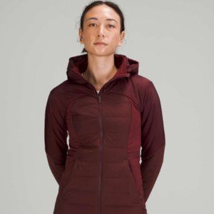 Lululemon Down for It All Jacket (Red Merlot) Size 10